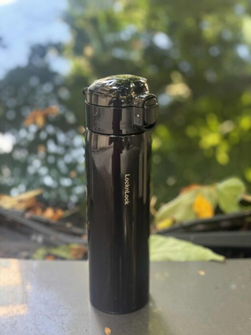 Bình giữ nhiệt 500ml nắp mở 1 chạm Round One-Touch Tumbler LocknLock LHC3296 - Ảnh 3