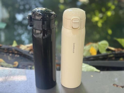 Bình giữ nhiệt 500ml nắp mở 1 chạm Round One-Touch Tumbler LocknLock LHC3296 - Ảnh 8