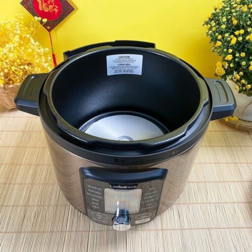 Nồi áp suất đa năng điện tử 6L 1000W LocknLock EJP676BLK - Ảnh 8