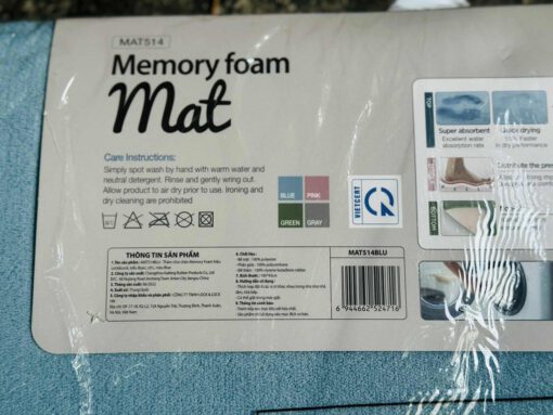 Thảm Memory Foam siêu thấm size L LocknLock MAT514 - Ảnh 6
