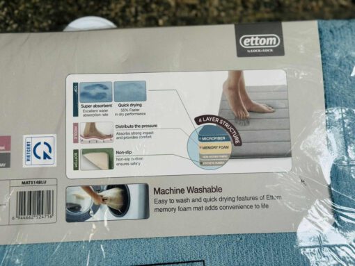 Thảm Memory Foam siêu thấm size L LocknLock MAT514 - Ảnh 4