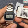 Đồng hồ điện tử Casio A158WA 1DF Unisex vỏ kim loại chính hãng
