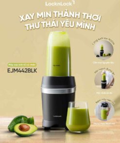 Máy xay sinh tố cá nhân mang đi 700ml 900W Duo Turbo Blender LocknLock EJM442BLK