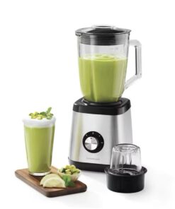 Máy xay sinh tố cối thuỷ tinh 600W LocknLock Power Blender EJM366SLV