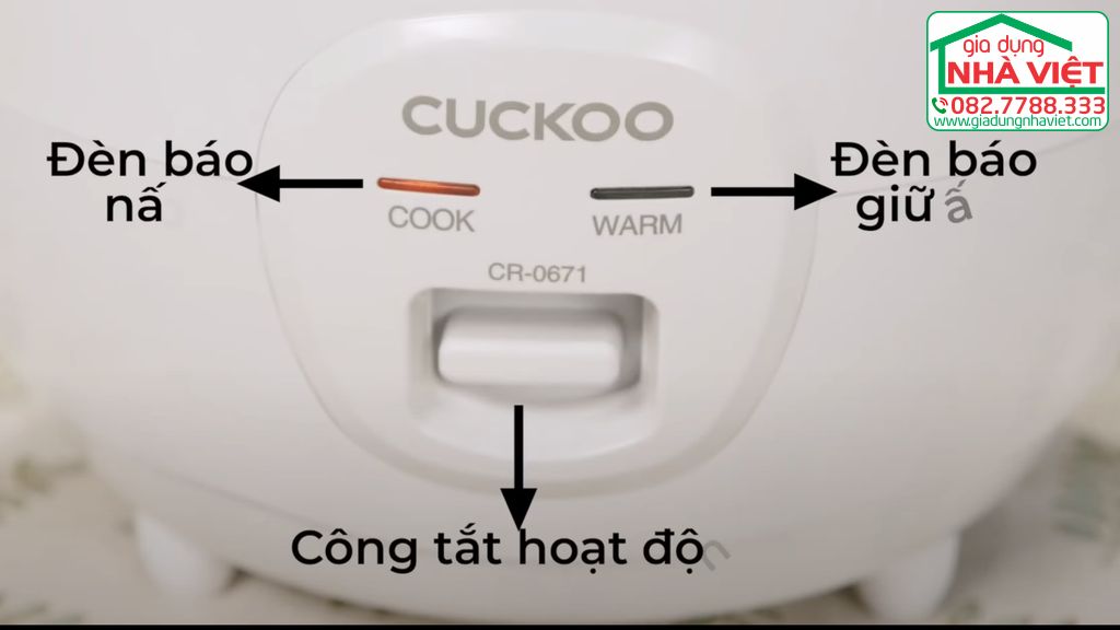 Nồi cơm điện cơ 1.08L Cuckoo CR-0671 - Ảnh 11