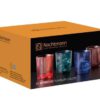 Bộ 4 cốc pha lê 370ml Nachtmann Aperitivo Colouri 106468