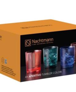 Bộ 4 cốc pha lê 370ml Nachtmann Aperitivo Colouri 106468