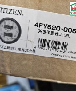 Alternative view of Đồng Hồ Treo Tường Citizen 4FY620-006 Cảm Biến Nhiệt Độ Độ Ẩm