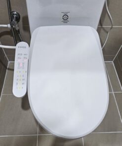Nắp bồn cầu điện tử E-CLOVA VN8025 sưởi xịt - sấy khô - rửa cho trẻ em - Ảnh 6