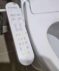 Nắp bồn cầu điện tử E-CLOVA VN8025 sưởi xịt - sấy khô - rửa cho trẻ em - Ảnh 3