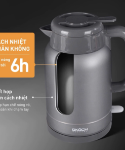 Ấm siêu tốc đun nước có chức năng giữ nhiệt 1.5L 1500W GKÖCH HB-K193A - Ảnh 3