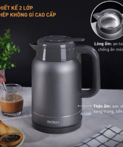 Ấm siêu tốc đun nước có chức năng giữ nhiệt 1.5L 1500W GKÖCH HB-K193A - Ảnh 7