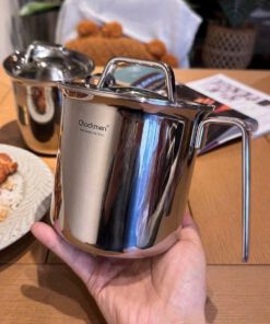 Ca nấu mì inox 18/10 có nắp 1L C206 Chockmen CKM-JY3L11DB - Ảnh 6