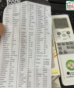Alternative view of Điều Khiển Đa Năng Điều Hòa K-1038E Universal A/C Remote