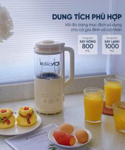 Máy làm sữa hạt đa năng 1L Kaiyo KNM-411 - Ảnh 2