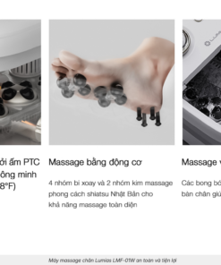 Máy ngâm và massage chân 500W Lumias LMF-01W - Ảnh 15