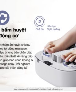 Máy ngâm và massage chân 500W Lumias LMF-01W - Ảnh 11