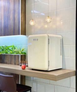 Tủ lạnh phong cách Vintage có ngăn đông 107L HCK BC-130RDA - Ảnh 7