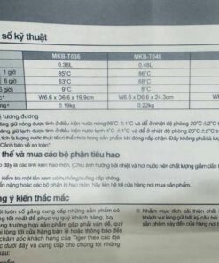 Bình giữ nhiệt chân không có thể đựng được nước có ga 600ml Tiger MKB-T060 – made in Vietnam - Ảnh 12
