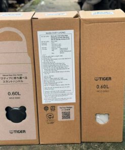 Bình giữ nhiệt bằng thép không gỉ 600ml Tiger MCZ-S060 – Made in Vietnam - Ảnh 16