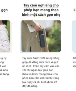 Bình giữ nhiệt chân không có thể đựng được nước có ga 360ml Tiger MKB-T036 -  made in Vietnam - Ảnh 9