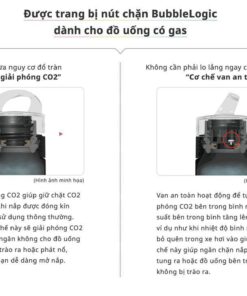 Bình giữ nhiệt chân không có thể đựng được nước có ga 600ml Tiger MKB-T060 – made in Vietnam - Ảnh 6