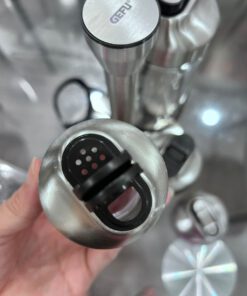 Bộ 5 món đựng gia vị dầu giấm bằng thuỷ tinh kèm đế xoay GEFU 33734 KIPPO - Ảnh 5