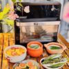 Nồi chiên không dầu kết hợp hấp 16L Kuchen PCL 2228