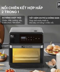 Nồi chiên không dầu kết hợp hấp 16L Kuchen PCL 2228 - Ảnh 15