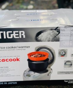 Nồi cơm điện tử 1.8L có chức năng nấu chậm và hấp 4in1 Tiger JAX-S18W - Made in Japan - Ảnh 21