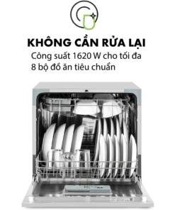 Alternative view of Máy rửa bát 8 bộ độc lập Klarstein Amazonia