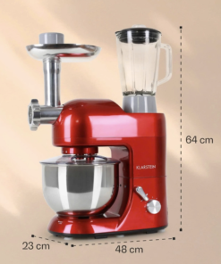 Máy xay, trộn làm bếp đa năng 1300W Lucia Rossa Klarstein 10006254 - Ảnh 11